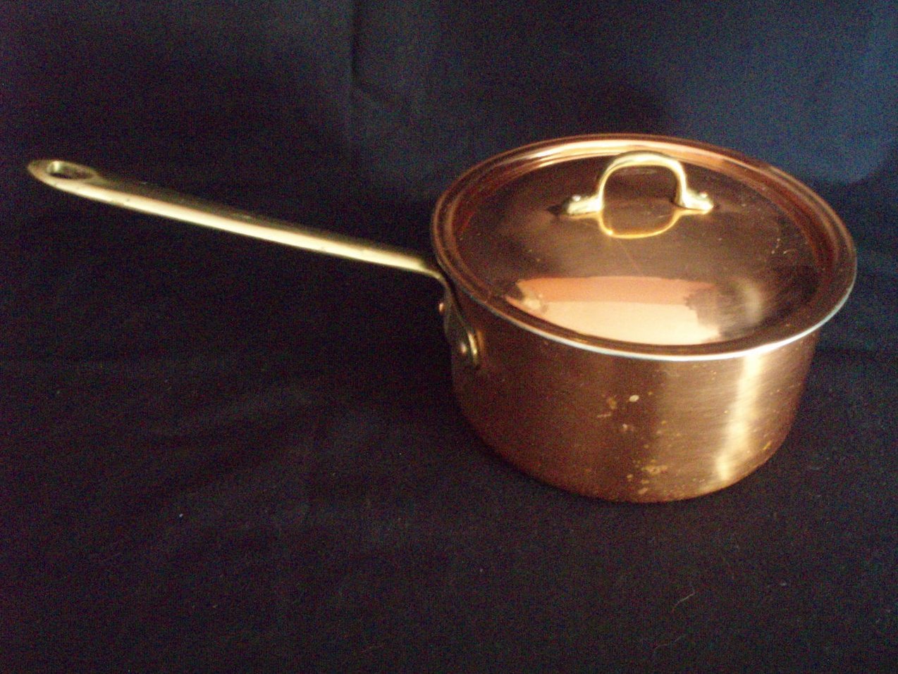 copper cooking pots and pans