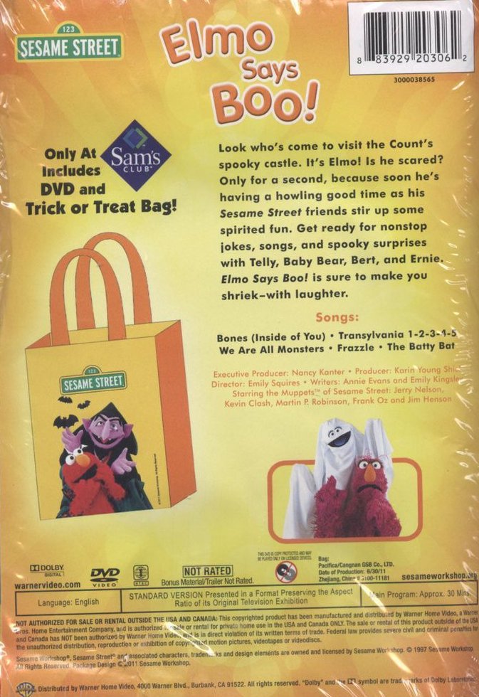 elmo says boo part 2 Part 2 to elmo says boo songs/sketches: we're all monsters ernie and bert in an egyptian pyramid 8 bats frazzle sesame street (c) sesame workshop. elmo says boo part 2 Part 2 to elmo says boo songs/sketches: we're all monsters ernie and bert in an egyptian pyramid 8 bats frazzle sesame street (c) sesame workshop.