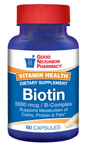 GNP Biotin 5000 Mcg Capsule 60 By GNP Items USA 
