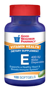 GNP Vit E 400 Watr DS prsl Sgc Soft Gel 100 By GNP Items USA 