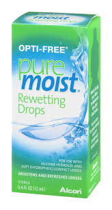 Opti-Free Pure Moist Rewetting Drop 12 ml Drops 12 ml By Alcon Vision Care Grp USA 