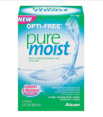 Case of 24-Opti-Free Pure Moist Multipurpose Sol 4 oz By Alcon Vision Care Grp USA 