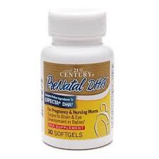 Pack of 12-Prenatal DHA Softgel Soft Gel DHA 30 By 21st Century USA 