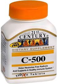 21St Century Vitamin C 500 mg Tablet 500 mg Hcl 110 By 21st Century USA 