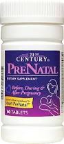 Prenatal Vitamin Tablet 60 By 21st Century USA 
