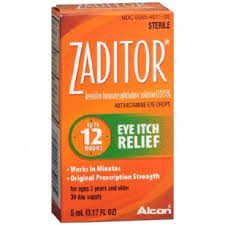 Zaditor OTC Dry Eye Drops 0.17 oz By Alcon Vision Care Grp USA 