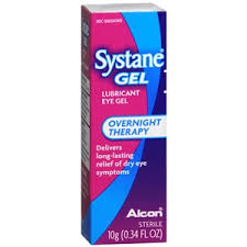 Case of 24-Systane Overnight Therapy Eye Gel 0.34oz Gel 0.34 oz By Alcon Vision Care Grp USA 