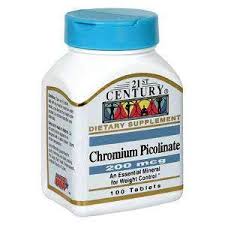 Chromium Picolinate Tab 100 By 21st Century USA 