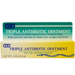 Triple Antibiotic Ointment 5M Un 1oz G&W Ointment 1 oz By Cosette Pharmaceuticals USA 
