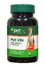 Pet Nc Pet Vite Chewable Tabs Chewable 75 By 21st Century USA 