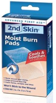 Pack of 12-2nd Skin Moist Burn Pads Medium 2