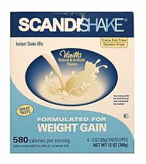 Scandishake Powder Single Vanilla Powder 4X3 oz By Allergan USA 