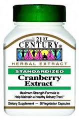 21St Century Cranberry Extract Vegetarian Capsule 60 By 21st Century USA 