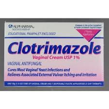 Case of 36-Clotrimazole 1% Cream W/Applicator 7 Day 45 gm By H2-Pharma USA 