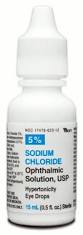 Case of 24-Sodium Chloride 5% Drop 15 ml Akorn Drops 5% 15 ml By Akorn USA 
