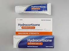 Pack of 12-Hydrocortisone 1% Ointment 1% 1 oz By H2-Pharma USA 