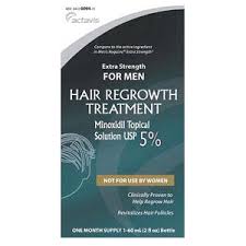 Minoxidil 5% Men Solution 5% Men 2X60 ml By H2-Pharma USA 