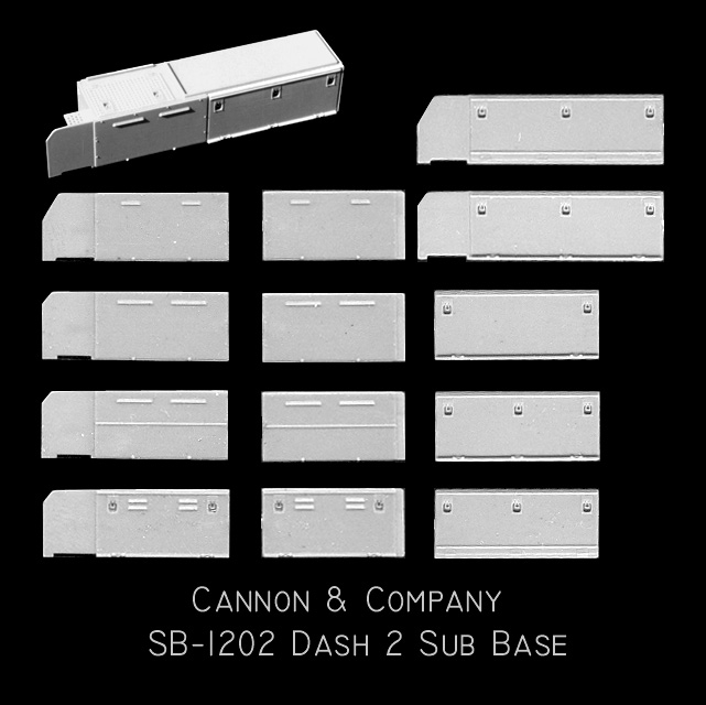 Cannon SB-1202 Cab sub-base -2- 50/60 series