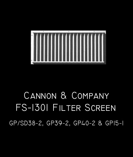 Cannon FS-1301 Inertial Filter Screens-late -2 GPs