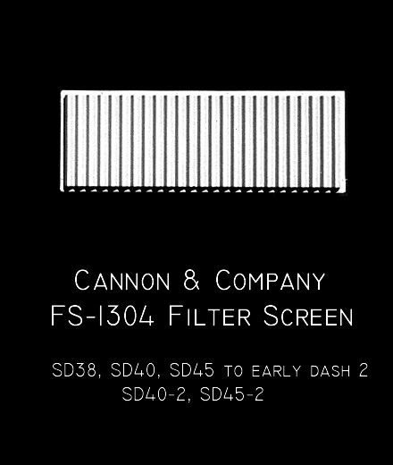 Inertial Filter Screens-