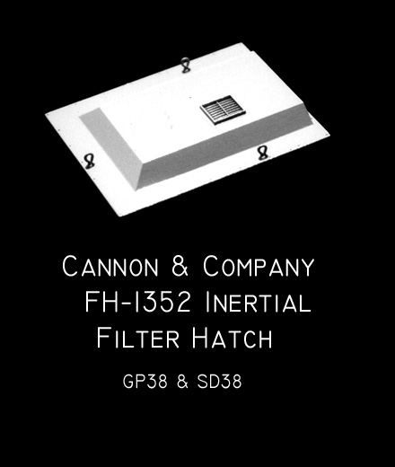 Cannon FH-1352 Inertial Filter Hatches GP/SD-38