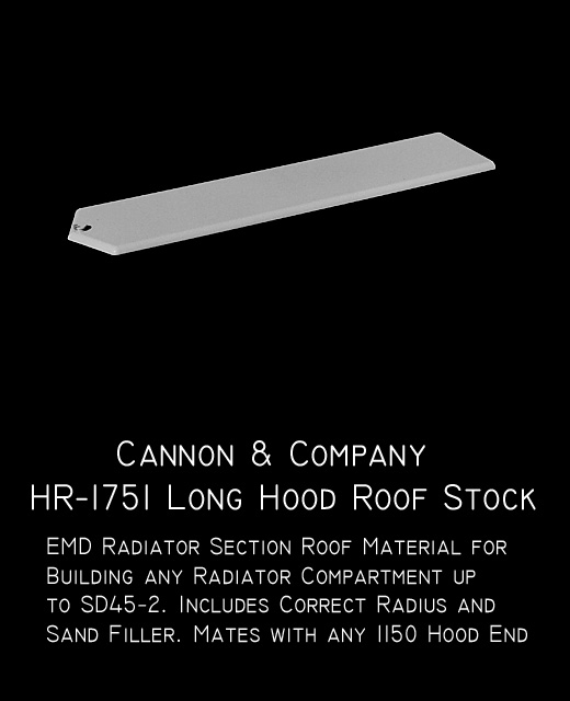 Cannon & Company HO #1605 EMD Step Guard 