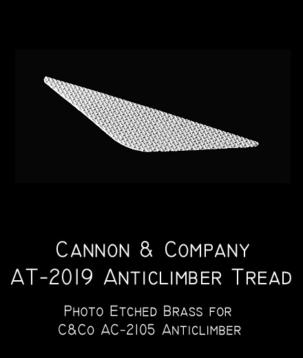 Cannon AT-2019 Anticlimber safety tread (6) fits 2105 anticlimber