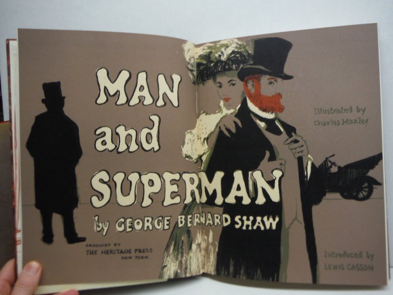 Image 3 of Man and superman / by George Bernard Shaw ; illustrated by Charles Mozley ; intr