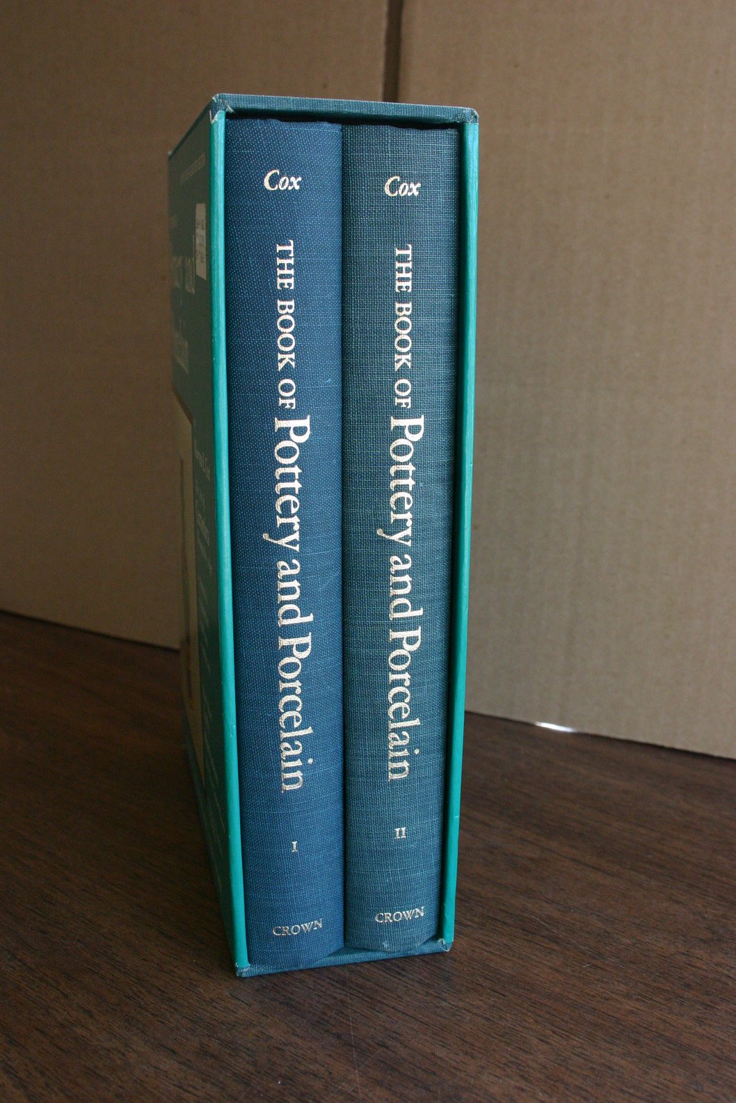 Image 0 of The Book of Pottery and Porcelain 2 Volumes in slipcase; 3000 photographic illus