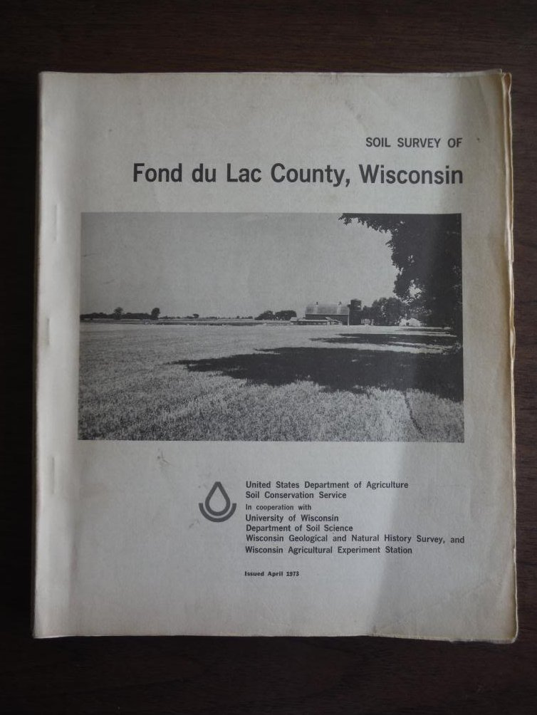 Soil survey of Fond du Lac County, Wisconsin