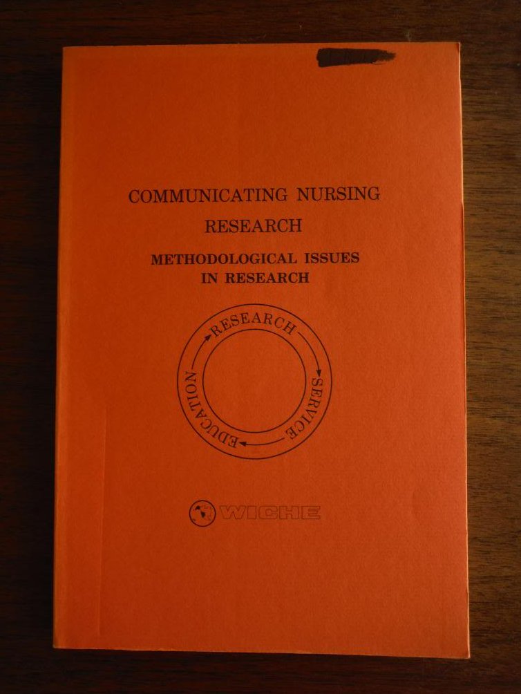 Communicating Nursing Research Methodological Issues in Research