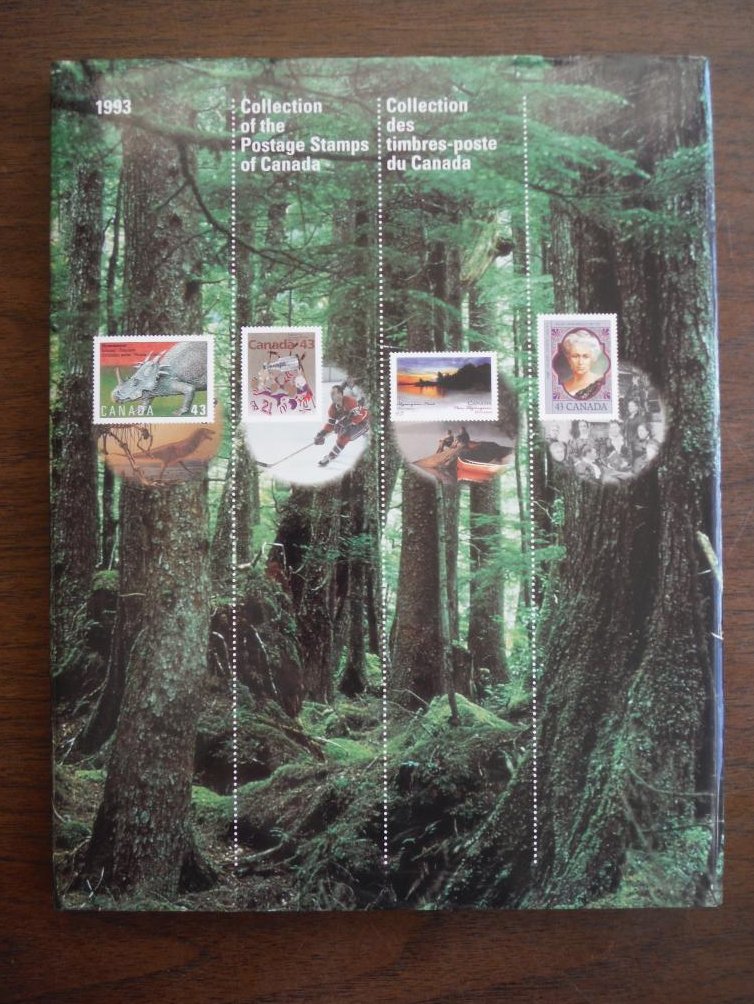 1993 Collection of the Postage Stamps of Canada
