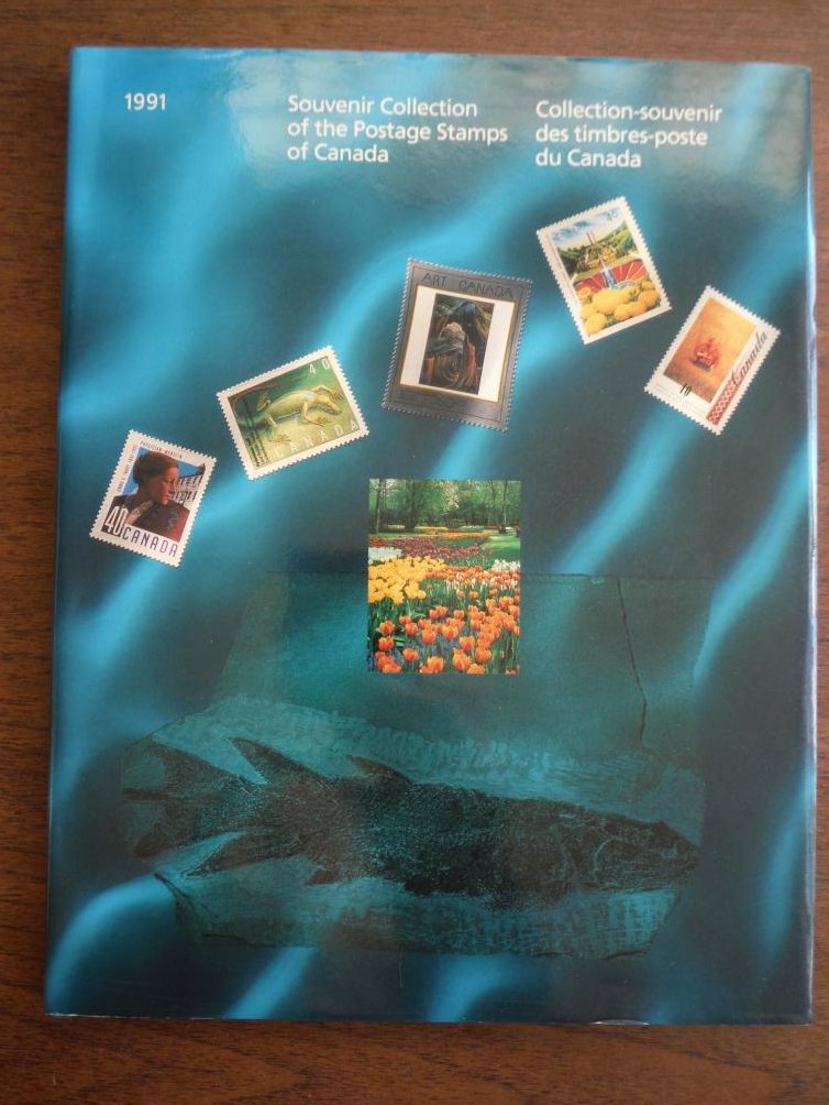 Image 0 of Souvenir Collection of the Postage Stamps of Canada -- 1991