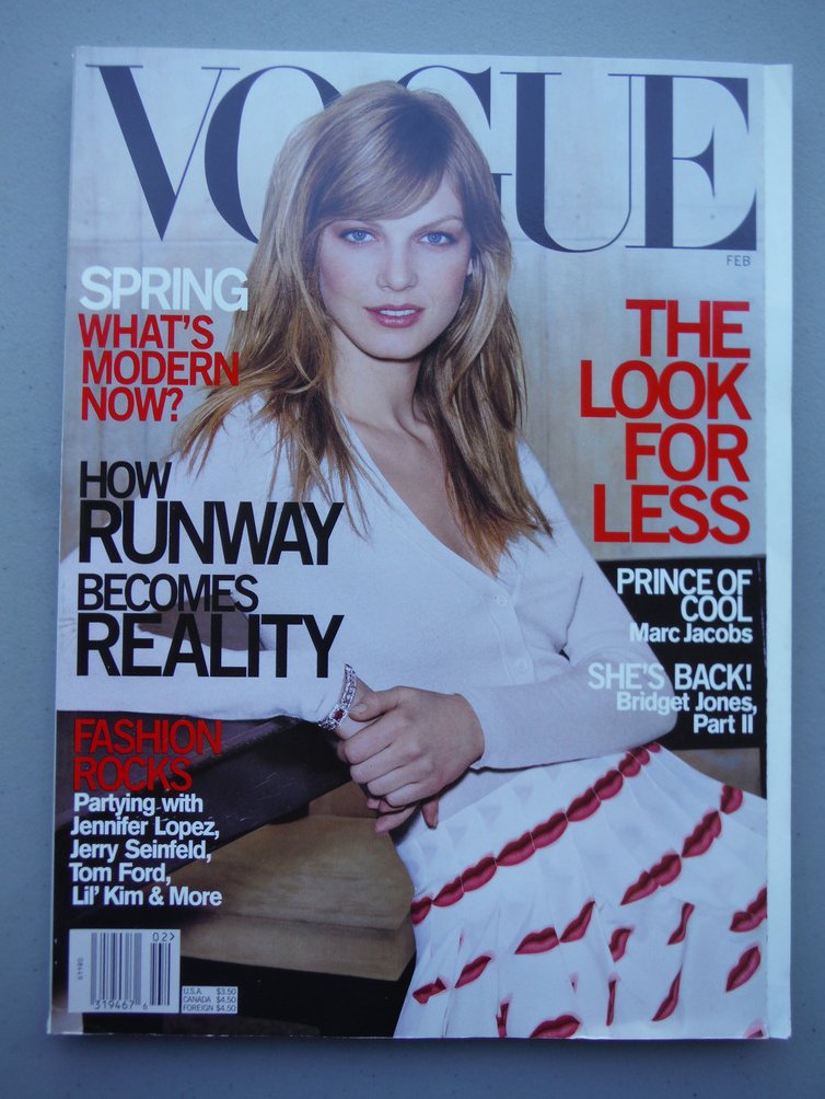 Image 0 of Vogue Magazine (HOW RUNWAY BECOMES REALITY , SPRING , Marc Jacobs , Bridget Jone