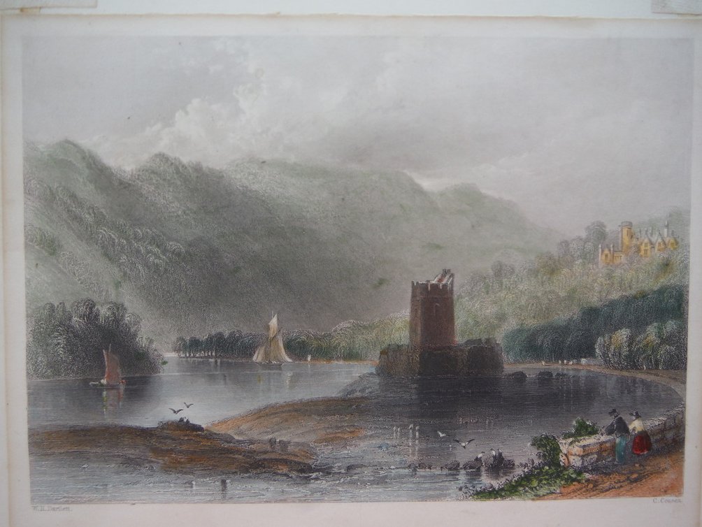 Image 0 of Rofs Castle - Killarney 1846 Engraving