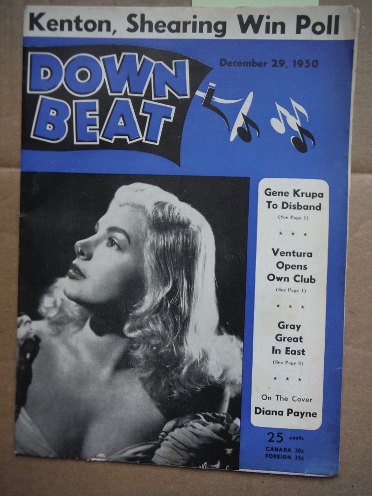 Image 0 of Down Beat Magazine - December 29, 1950