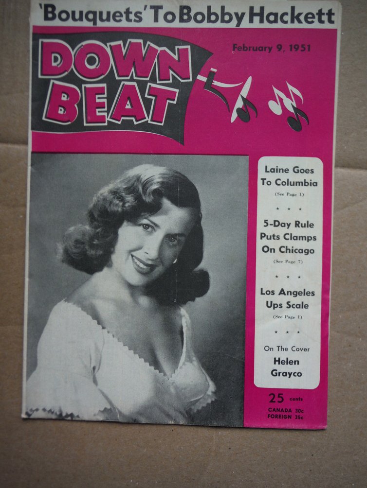 Image 0 of Down Beat Magazine -  February 9, 1951