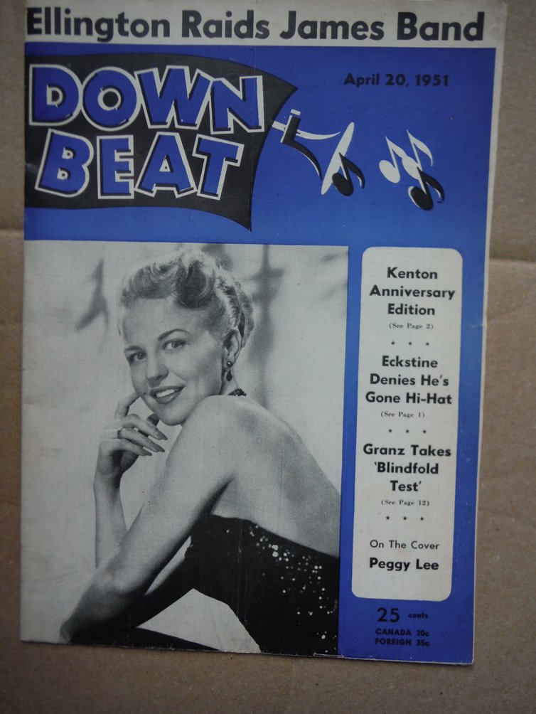 Image 0 of Down Beat Magazine - April 20, 1951