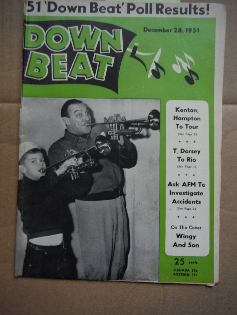 Image 0 of Down Beat Magazine - December 28,, 1951