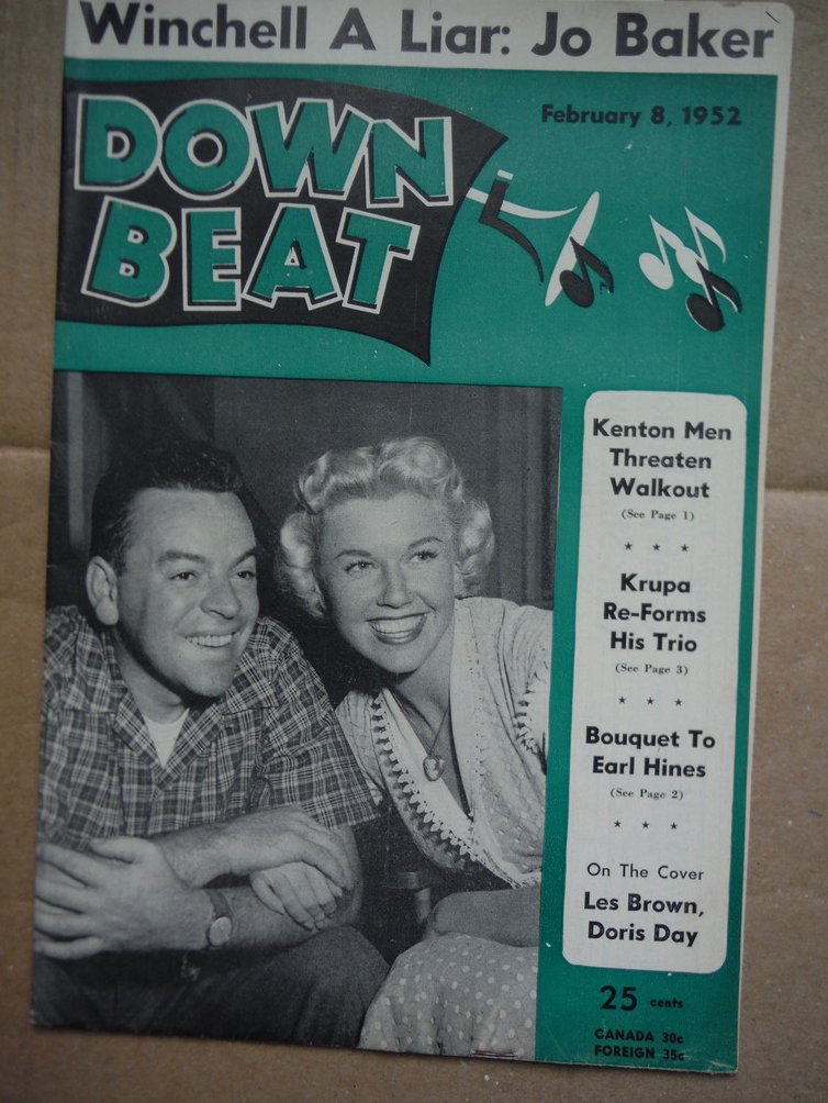 Image 0 of Down Beat Magazine - February 8, 1952