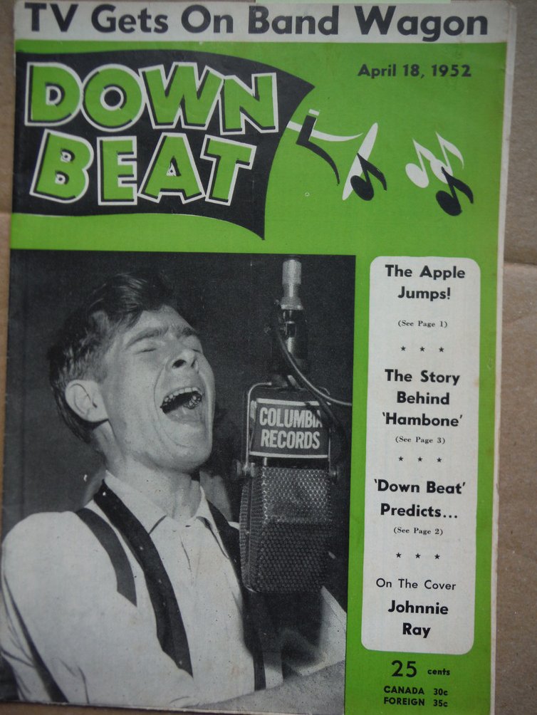 Image 0 of Down Beat Magazine - April 18, 1952