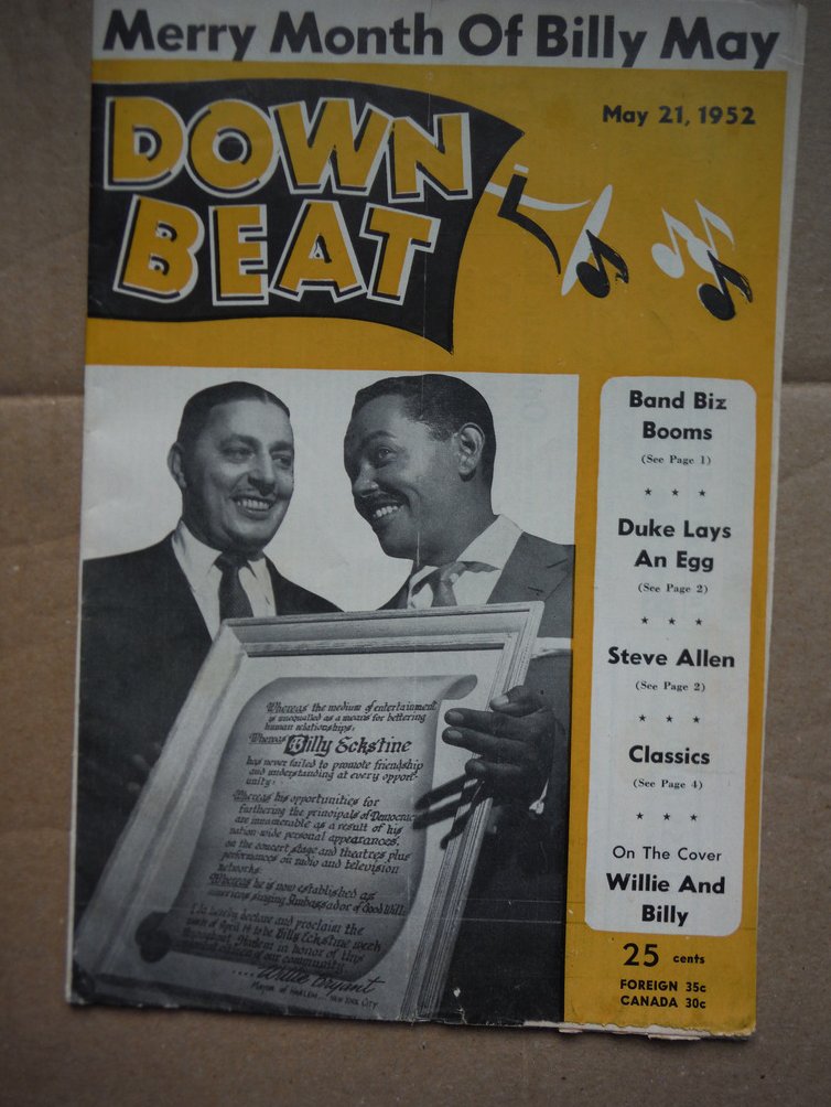 Image 0 of Down Beat Magazine - May 21, 1952