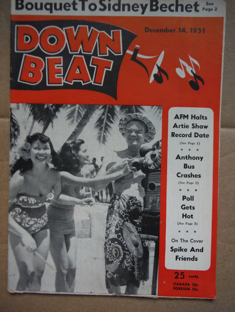 Image 0 of Down Beat Magazine - December 14, 1951