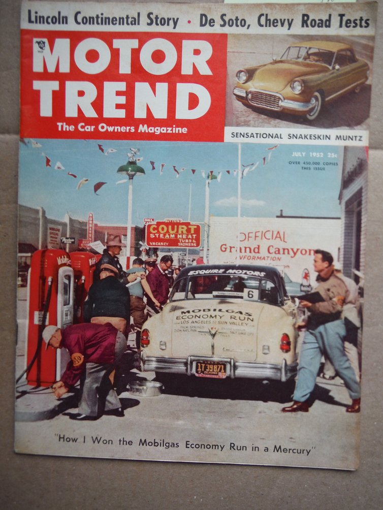 Image 0 of Motor Trends Magazine  July 1952