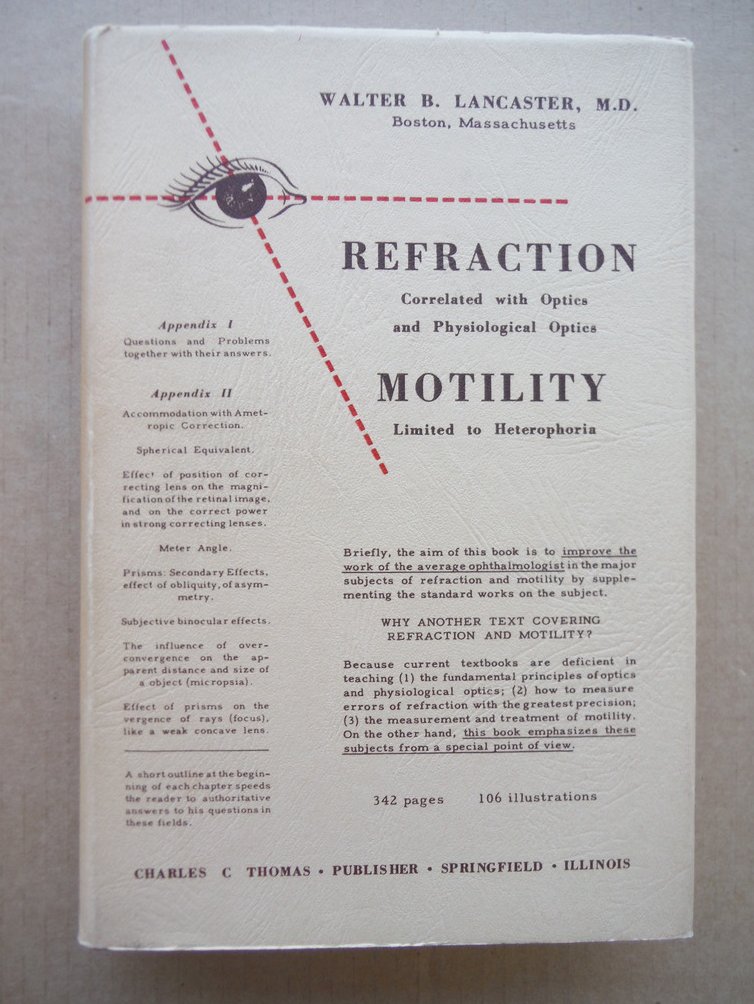 Image 0 of Refraction Correlated with Optics and Physiological Optics and Motility Limited 