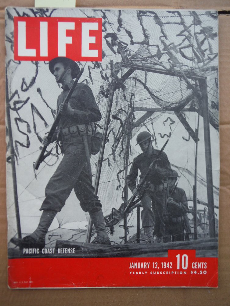 Image 0 of Life Magazine Vol. 12 No. 2 (January 12, 1942)