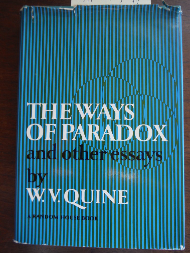 Image 0 of The Ways of Paradox and Other Essays