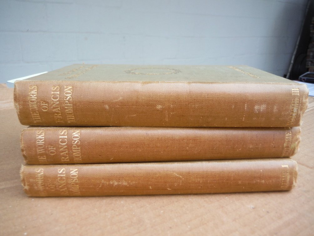 Image 0 of Works of Francis Thompson (in three volumes)