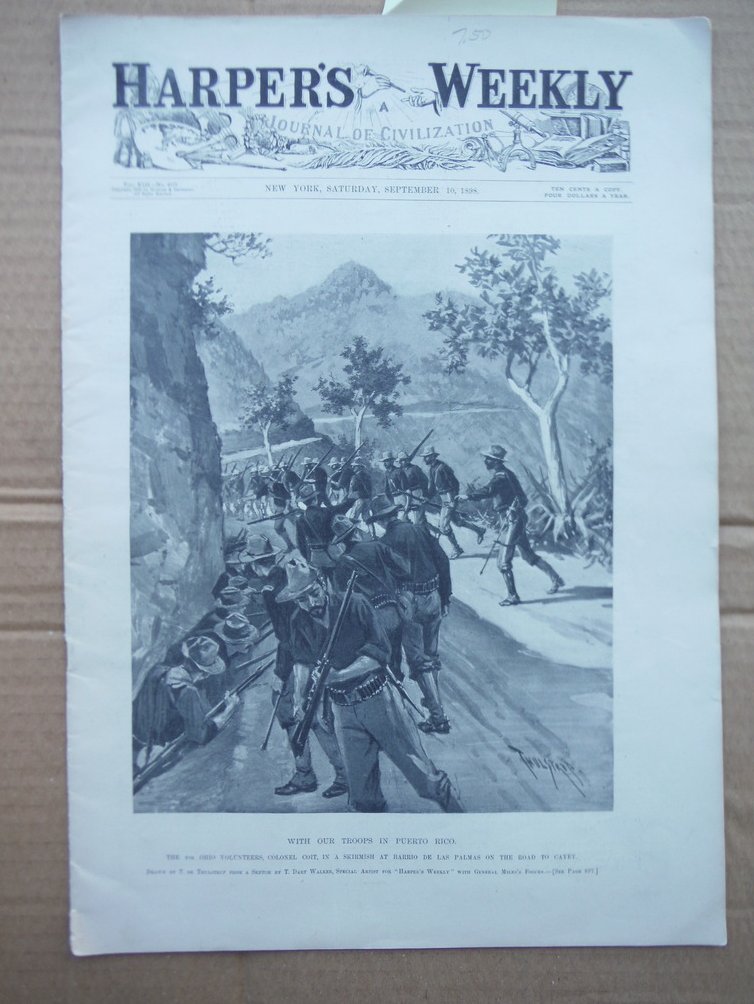 Image 0 of Harper's Weekly Vol. 2177, Sept 10 1898