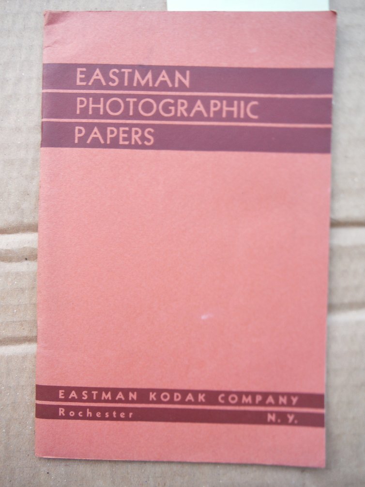 Image 0 of Eastman Photographic Papers